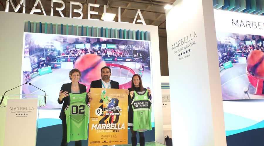 La apuesta por los eventos deportivos centra la segunda jornada de Marbella en FITUR, con el Ironman 70.3, el World Padel Tour, el Grand Prix y la Media Maratón como principales citas para 2020