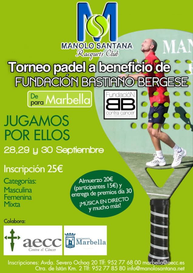 Imagen de la noticia El Ayuntamiento presenta el Torneo de Pádel a ben…