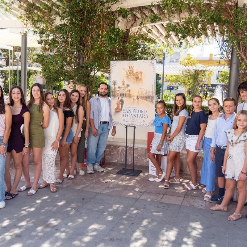 San Pedro Alcántara presenta el cartel anunciador de su Feria y Fiestas 2026, obra de Óscar Vera Bravo