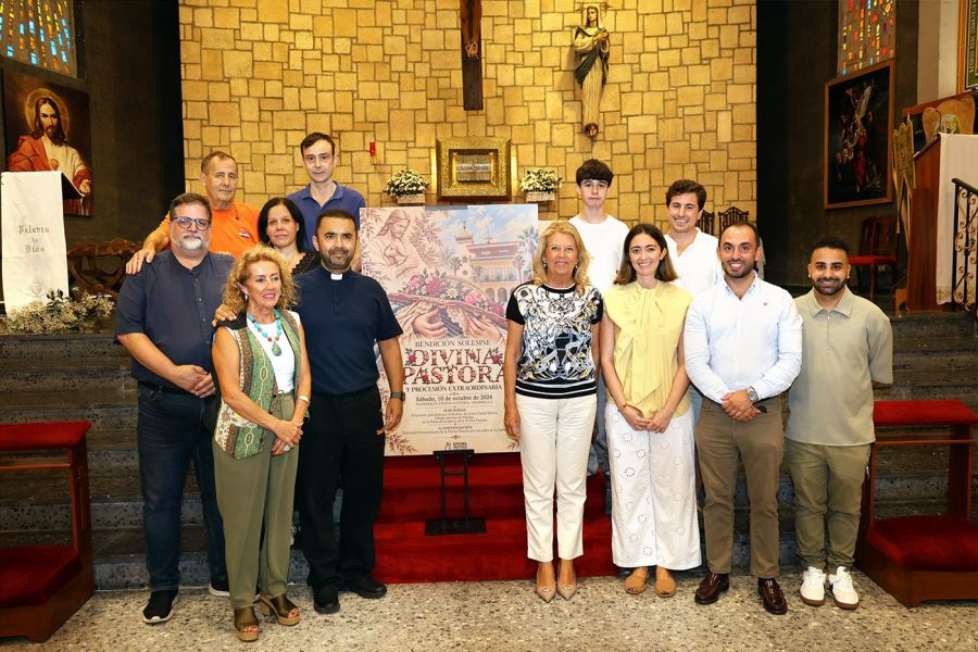 Imagen de la noticia La nueva imagen de la Divina Pastora recorrerá la…
