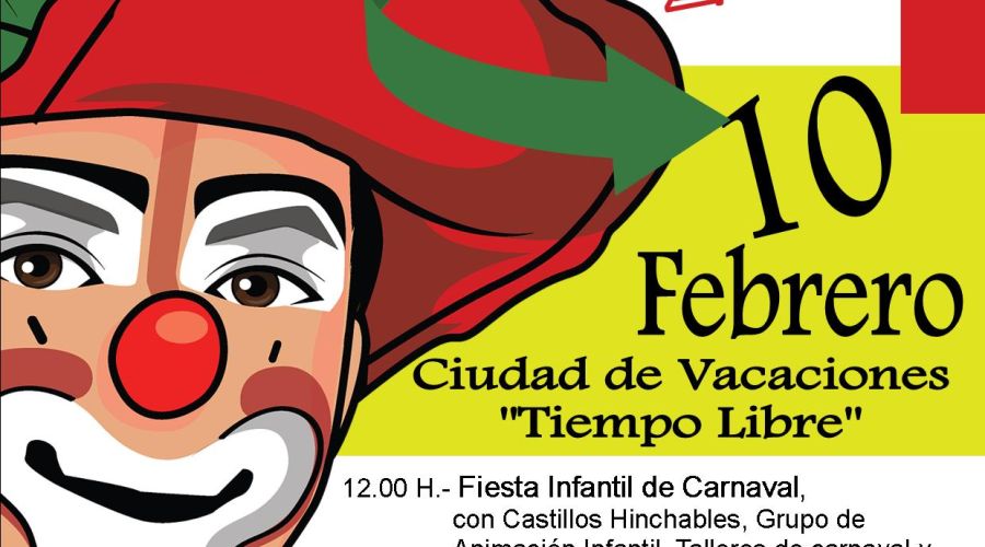 Pistoletazo de salida al Carnaval Infantil con una veintena de actividades programadas