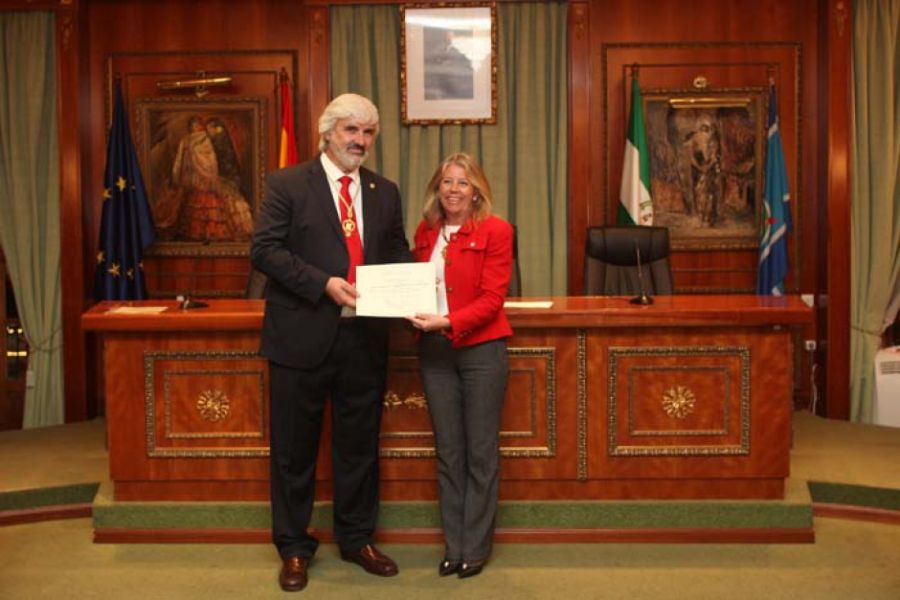 Imagen de la noticia La alcaldesa recibe a los miembros de la Junta Di…