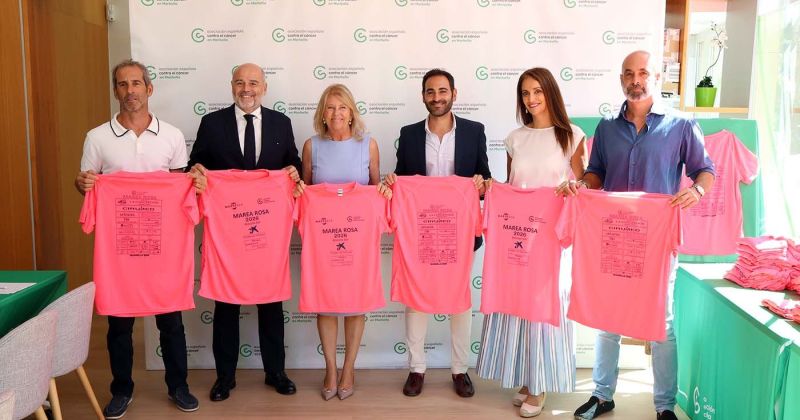 La alcaldesa respalda la XIV edición de la ‘Marea Rosa contra el cáncer de mama’, que tendrá lugar este domingo día 4 de octubre
