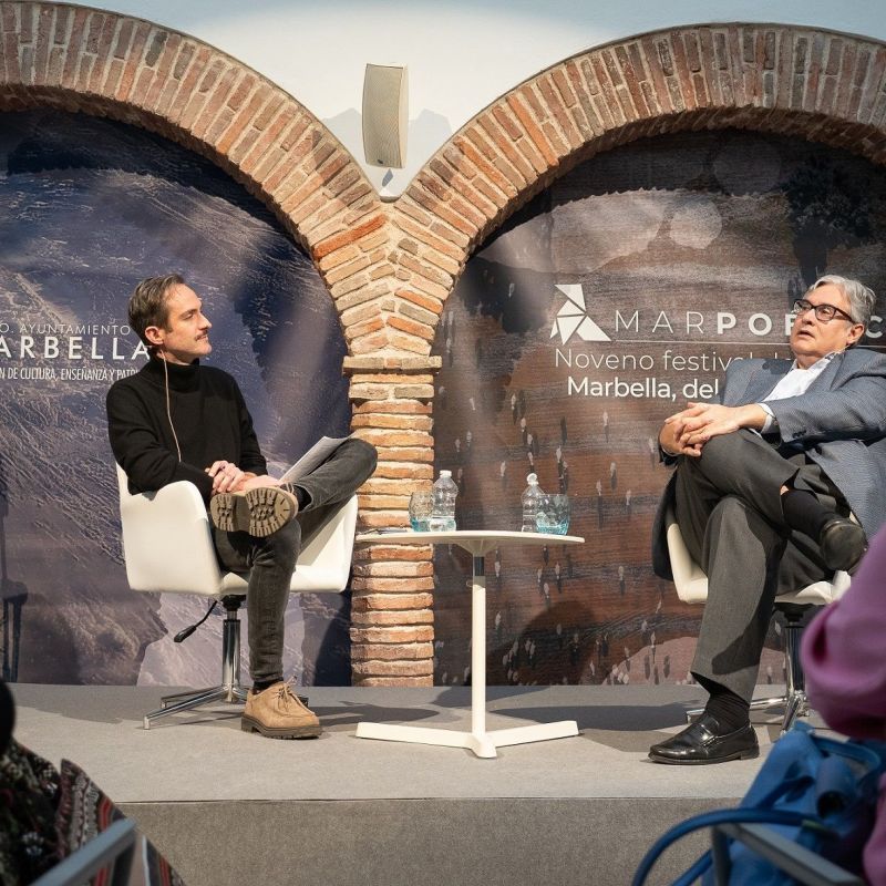 Juan Manuel de Prada inaugura el ciclo ‘Diálogos’ de Marpoética con su viaje iniciático por Poe, Cervantes, Borges y Proust