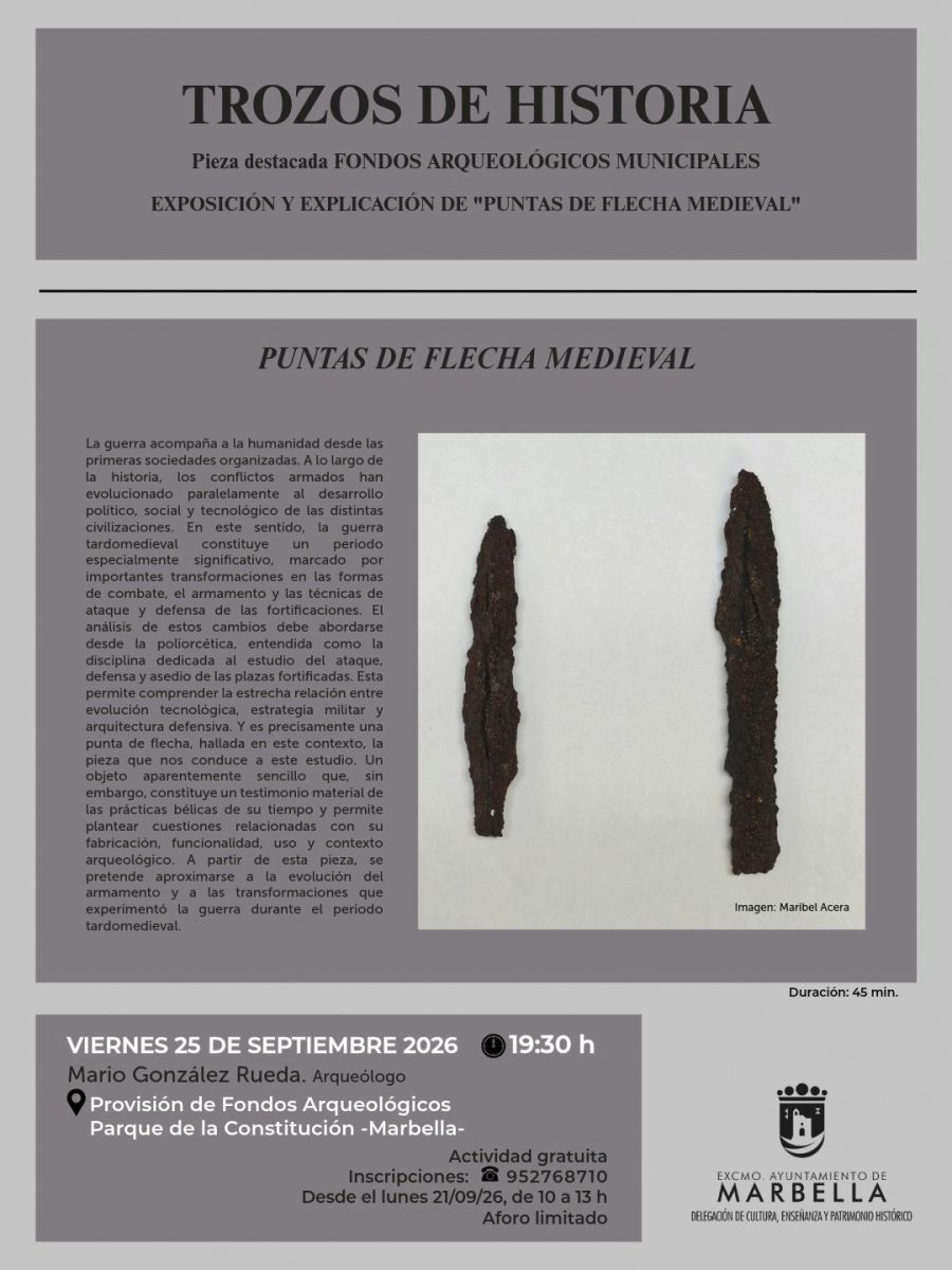 Trozos de historia - Puntas de flecha Medieval