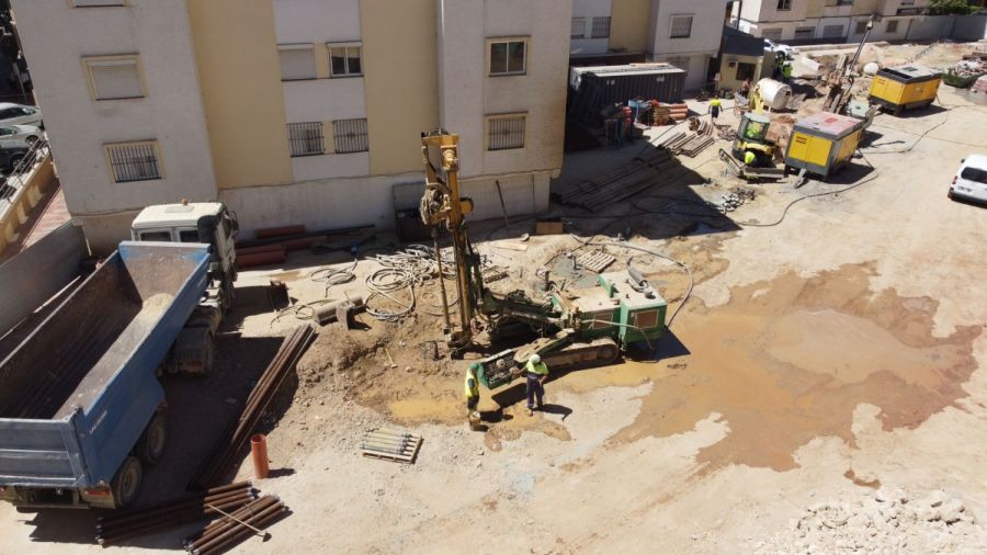 Imagen de la noticia La obra del aparcamiento de la calle Doha suma nu…