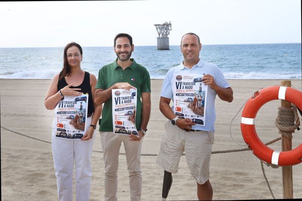 La VI Travesía a Nado Ciudad de Marbella congregará este sábado a carca de 200 participantes en la playa de El Cable