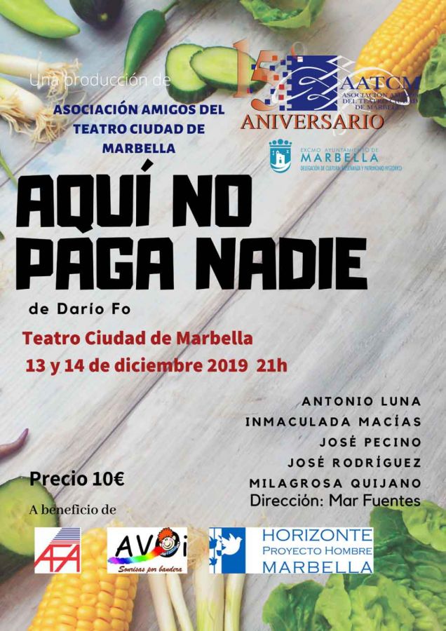 Imagen de la noticia El Teatro Ciudad de Marbella representará los día…