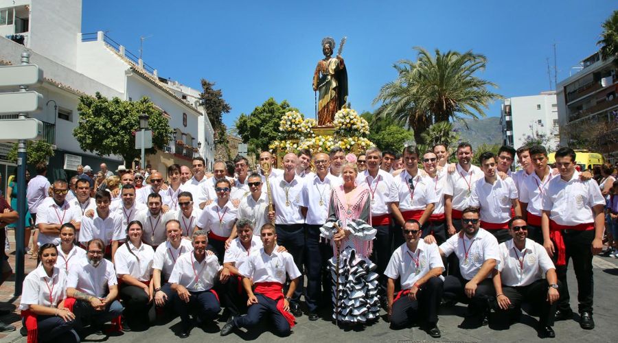 Marbella se vuelca con  los actos en honor al Patrón San Bernabé en el día grande de su Feria