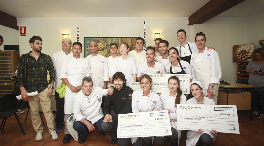 Juventud entrega los premios de la muestra de Gastronomía del programa Marbella Crea