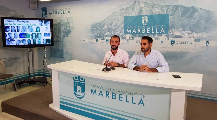 Marbella acogerá por primera vez la ‘Semana Europea de la Democracia Local’ del 8 al 15 de octubre, con actividades para reforzar el diálogo y la cercanía entre representantes públicos y vecinos