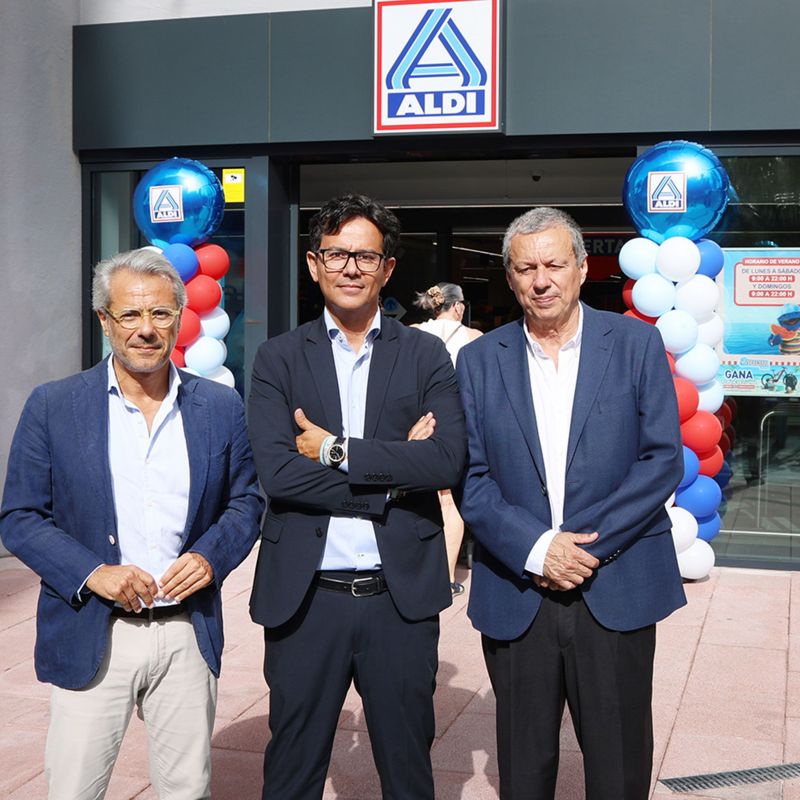 El Ayuntamiento respalda la apertura del cuarto supermercado de la cadena Aldi en Marbella