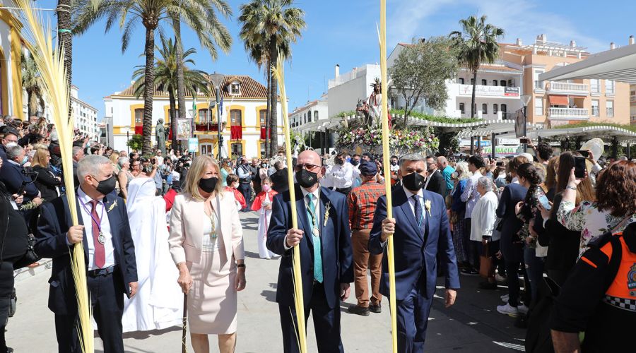 La ciudad se reencuentra con las procesiones del Domingo de Ramos tras dos años de pandemia