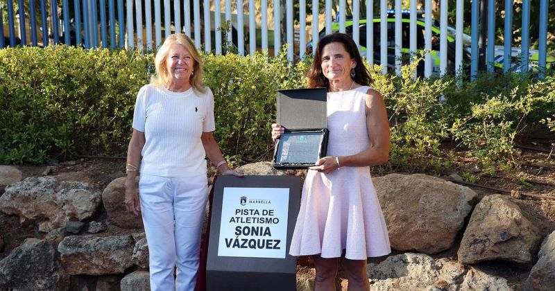 Marbella rinde homenaje a Sonia Vázquez dando su nombre a la pista de atletismo de Arroyo Primero en reconocimiento a su trayectoria y como referente…