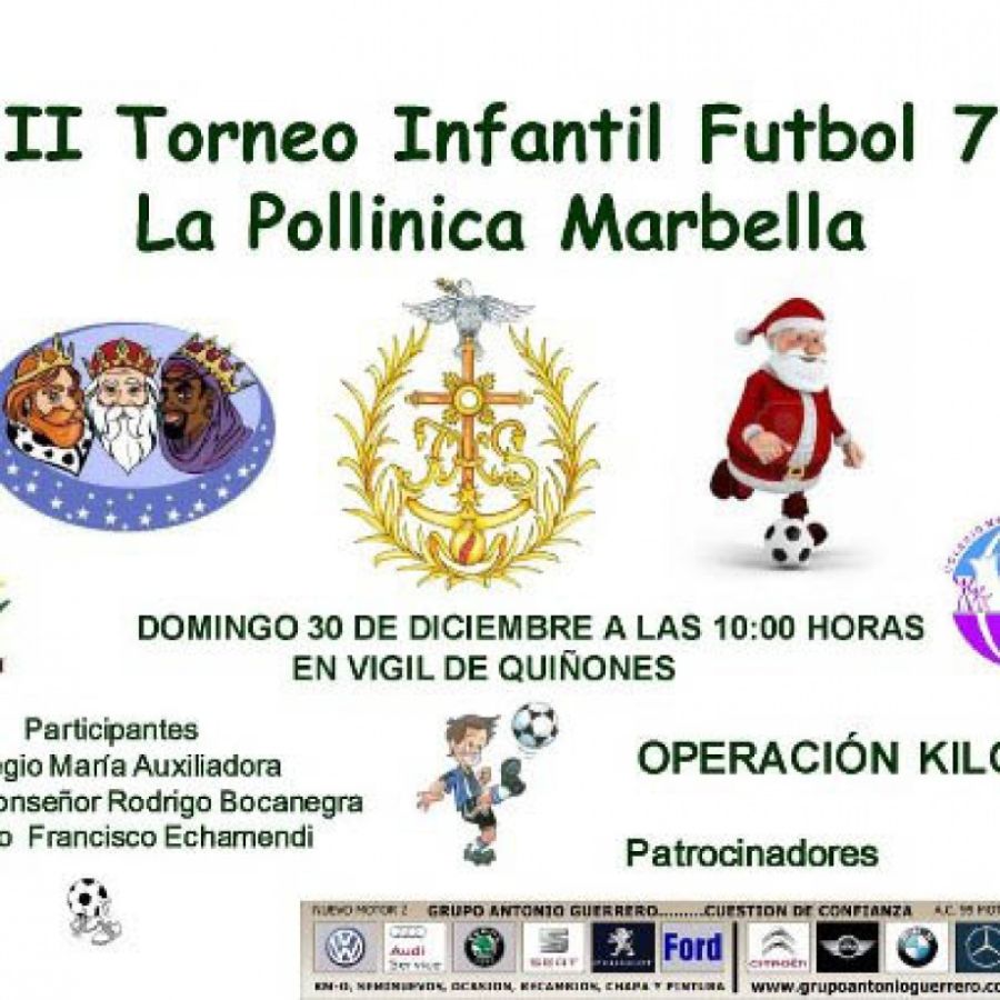 Imagen de la noticia El II Torneo Navideño de Fútbol 7 ‘La Pollinica’…