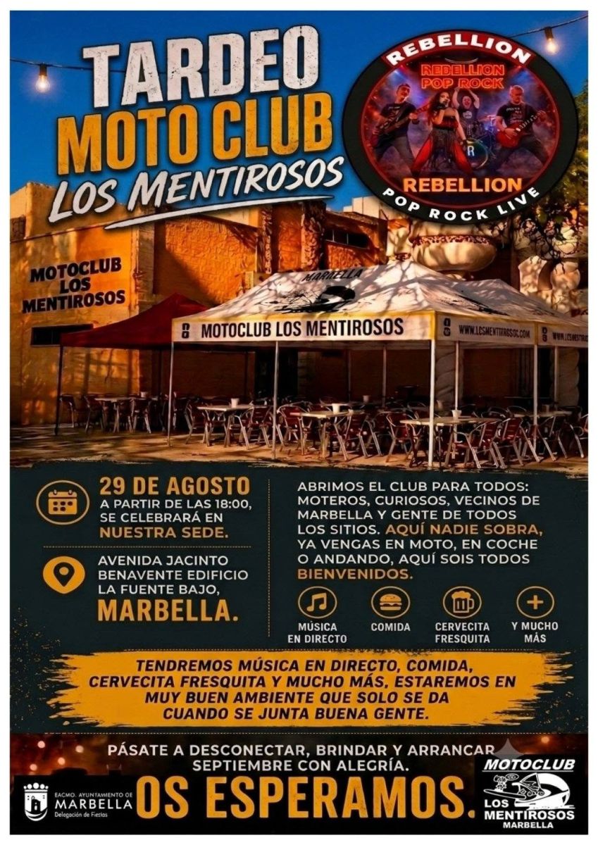 Tardeo Motoclub Los mentirosos