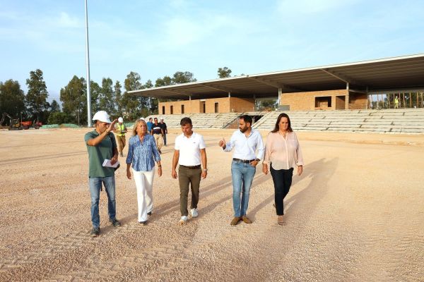 Las obras del futuro complejo deportivo de Nueva Andalucía avanzan a buen ritmo y se sitúan en más de un 50 por ciento de su ejecución