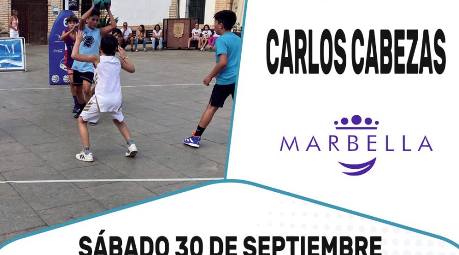 El pabellón deportivo Carlos Cabezas albergará el próximo 30 de septiembre el Torneo de Baloncesto 3x3 del XXIX Circuito Provincial