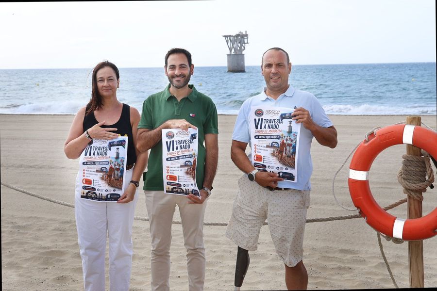 Imagen de la noticia La VI Travesía a Nado Ciudad de Marbella congrega…