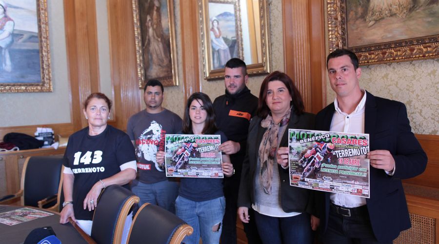 El Ayuntamiento colabora con el evento de motocross a beneficio de Diego Sánchez ‘Terremoto’ que tendrá lugar en el circuito de Casares el 16 de abril