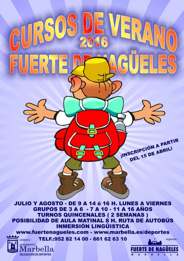 Imagen de la noticia Los Cursos de Verano del Fuerte Nagüeles abrirán…