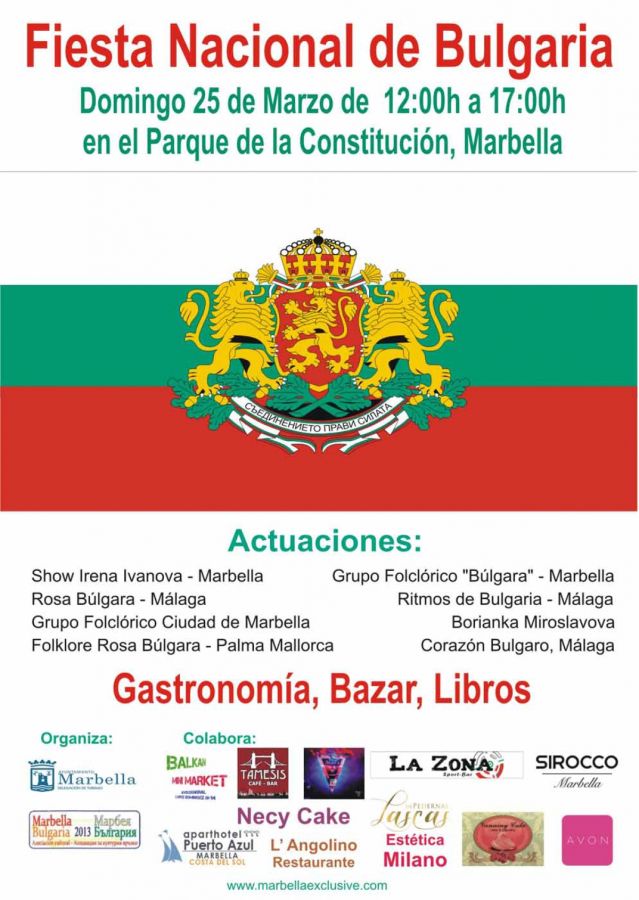 Imagen de la noticia La Fiesta Nacional de Bulgaria se celebrará el do…