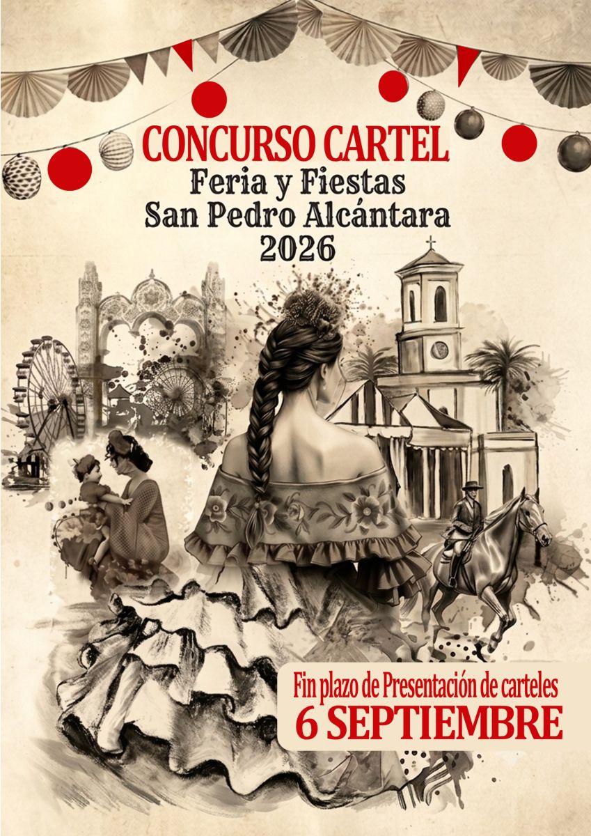 Bases Concurso Cartel Anunciador Feria y Fiestas San Pedro Alcántara