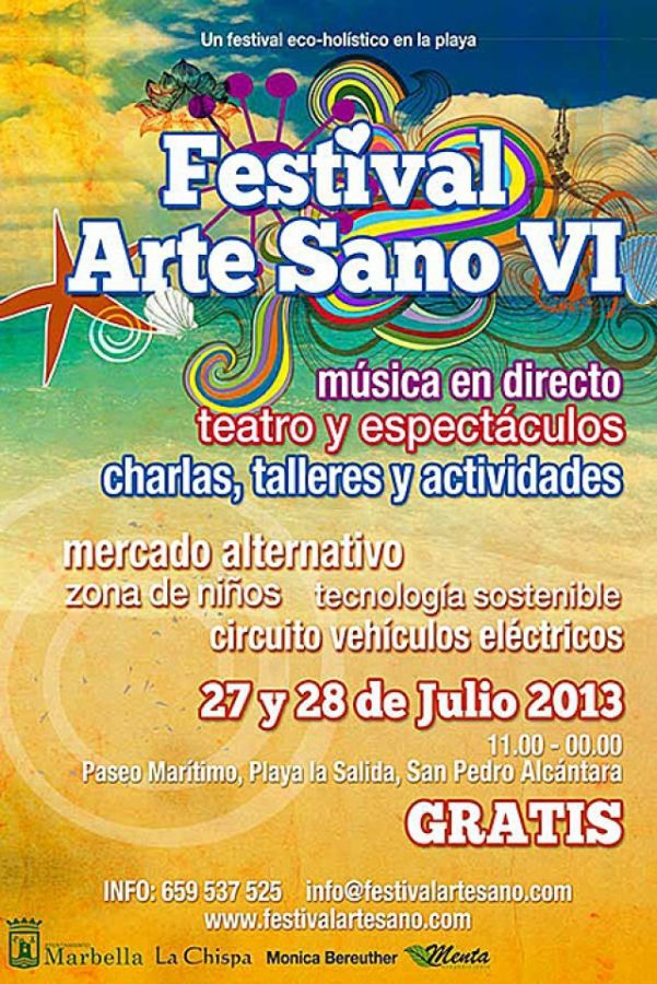 Imagen de la noticia El Festival Arte Sano se celebrará en la playa de…