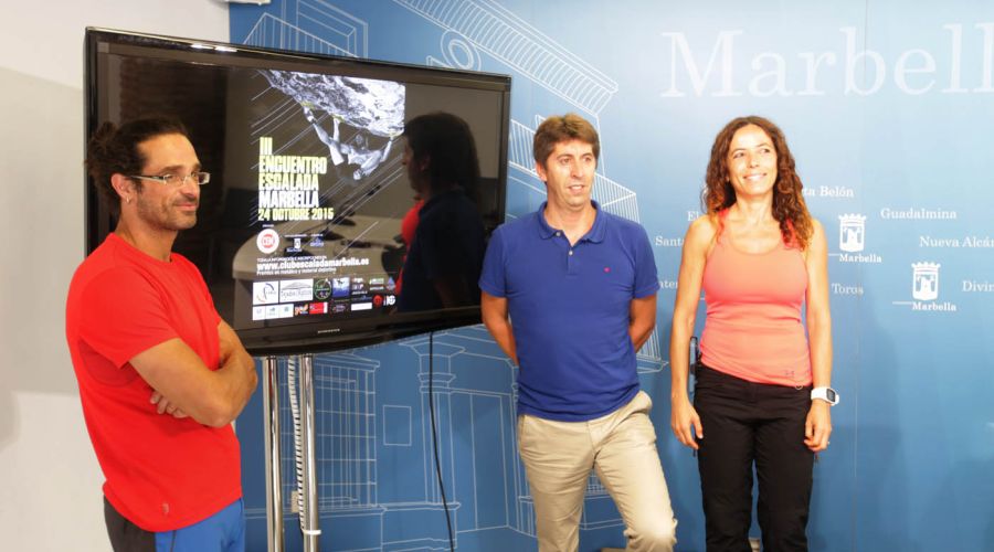 El III Encuentro de Escalada Marbella 2015 se celebrará el 24 de octubre en el Pecho de las Cuevas del Polideportivo Paco Cantos