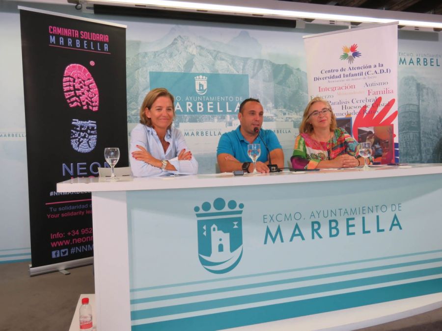 Imagen de la noticia La IV Caminata Solidaria Neon Night Marbella tend…