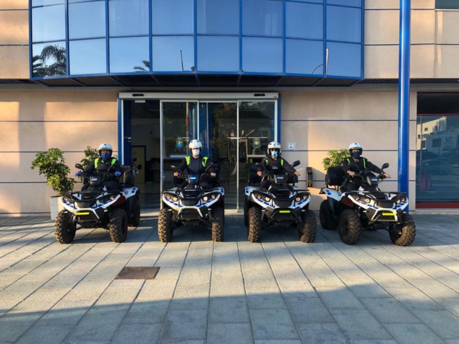 Imagen de la noticia El Ayuntamiento activa la unidad de quads de la P…