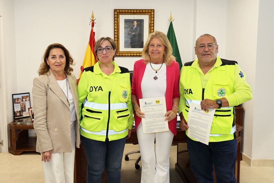 Imagen de la noticia El Ayuntamiento renueva el convenio con DYA, que…