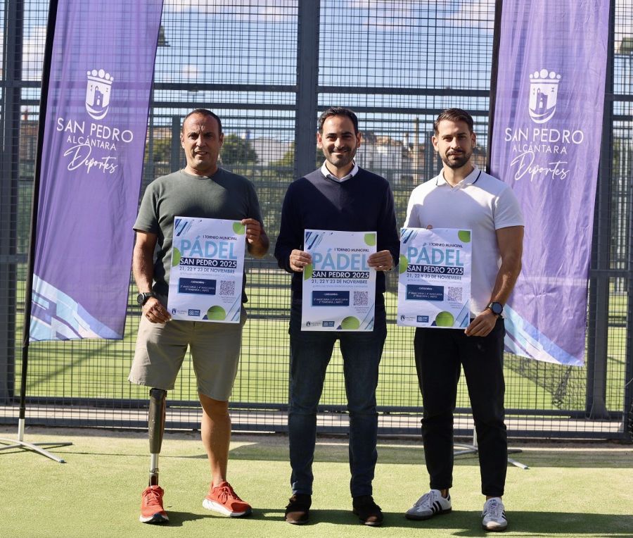 Imagen de la noticia El I Torneo Municipal de Pádel de San Pedro Alcán…