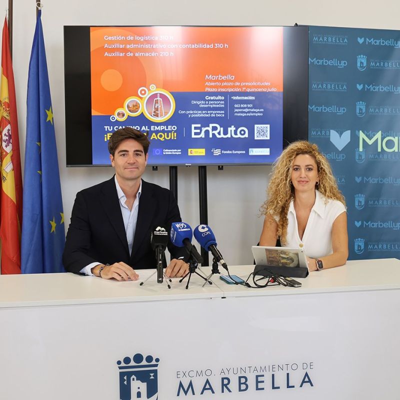 El Ayuntamiento colabora con la Diputación  de Málaga en la puesta en marcha de cinco cursos gratuitos para favorecer la inserción laboral de las personas desempleadas del municipio