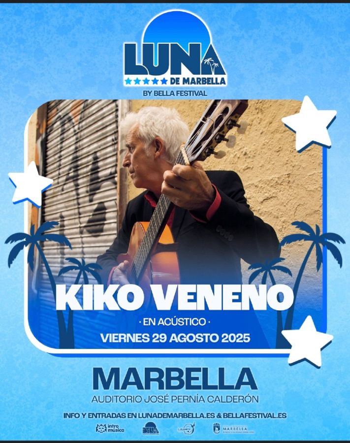 Imagen de la noticia Kiko Veneno cerrará este viernes el Festival Luna…