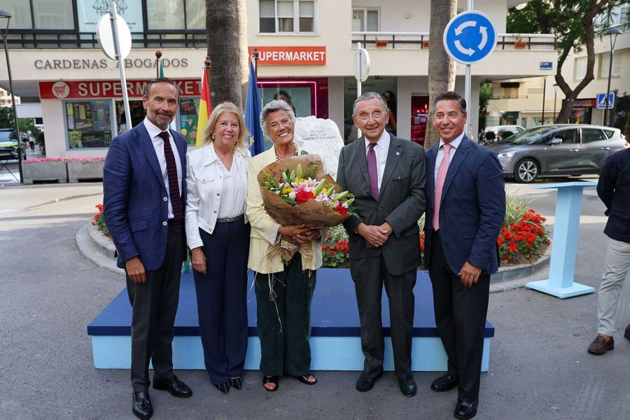 Imagen de la noticia Marbella dedica una glorieta al abogado Nielson S…