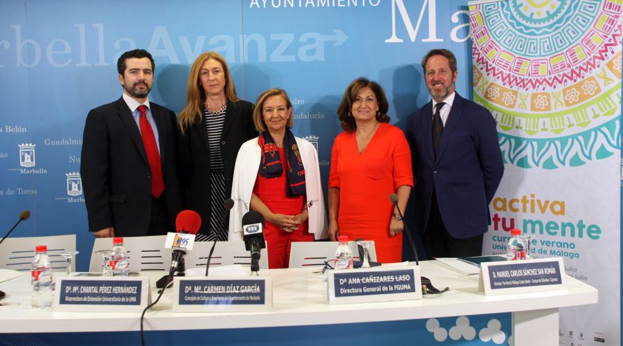 Marbella acogerá del 20 al 24 de julio los cursos de verano de la UMA con la participación de reconocidos ponentes como el diseñador David Delfín