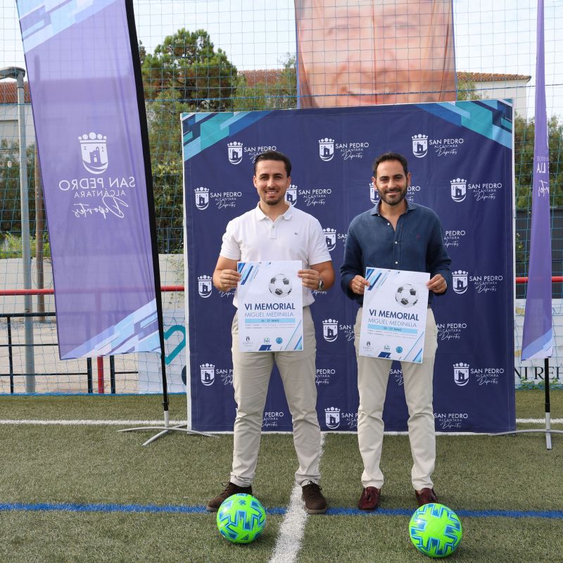 San Pedro Alcántara albergará los días 26 y 27 de junio el VI Memorial Miguel Medinilla, que reunirá a cerca de 300 jugadores en el estadio Antonio Naranjo y el complejo Juan José Almagro