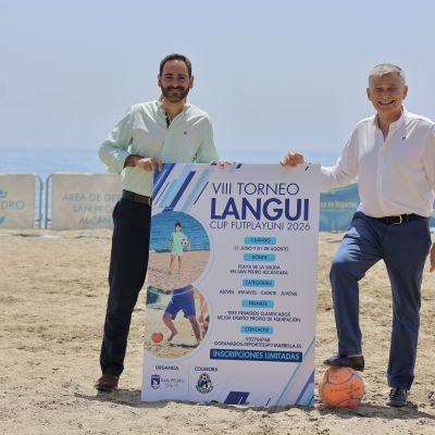 El VIII Torneo Langui Cup Futplayuni reunirá este fin de semana a cerca de 400 jóvenes en la playa de La Salida de San Pedro Alcántara