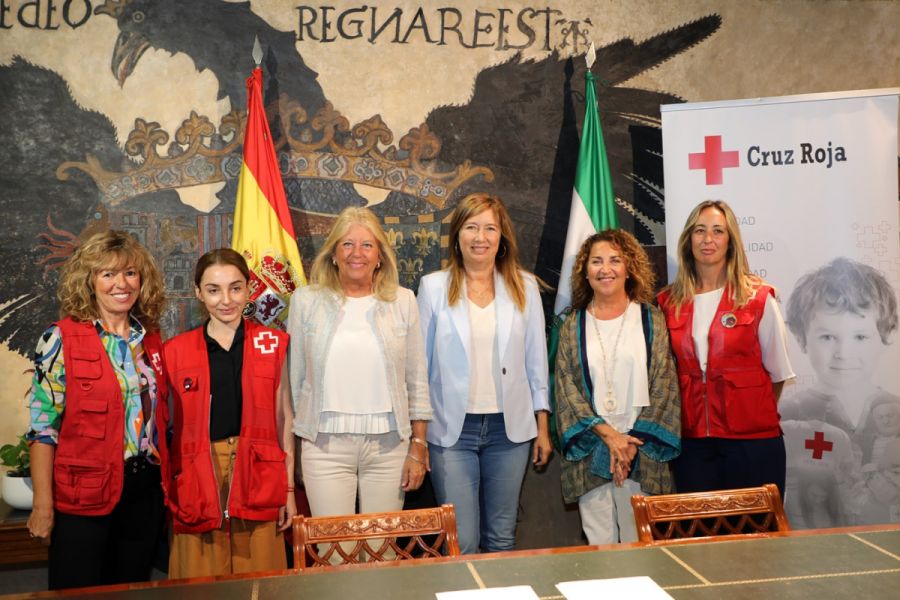 Imagen de la noticia El Ayuntamiento renueva el convenio con Cruz Roja…