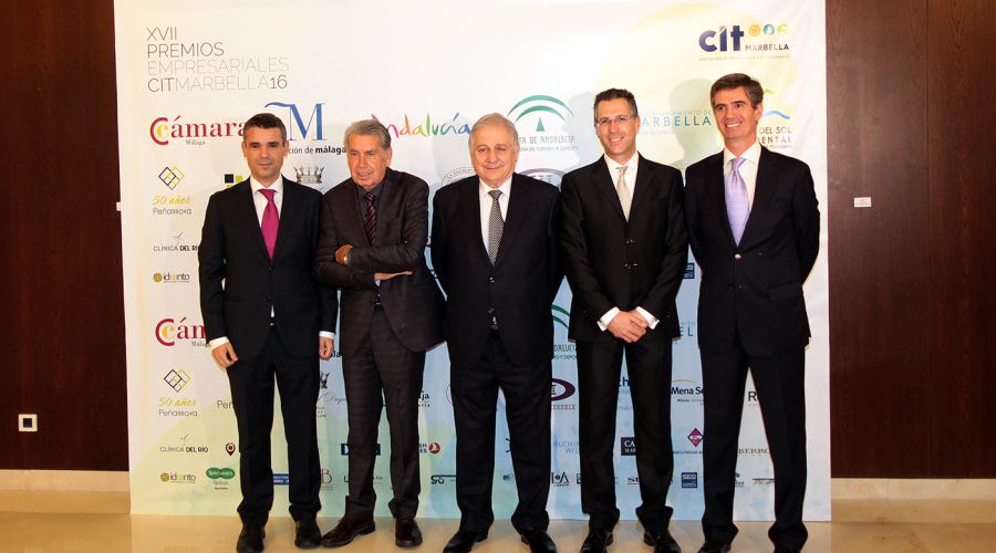 El alcalde destaca el “mantenimiento de la ciudad como un lugar atractivo para invertir, de oportunidades y emprendimiento por méritos propios” durante los Premios Empresariales CIT Marbella