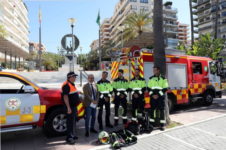 Imagen de la noticia La III Carrera Vertical de Bomberos Marbella tend…