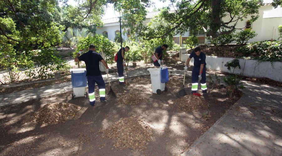 El Ayuntamiento emprende un plan de choque de limpieza en la barriada El Ángel con 25 operarios