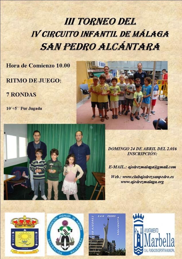 Imagen de la noticia Este domingo se celebrará el III Torneo del IV Ci…