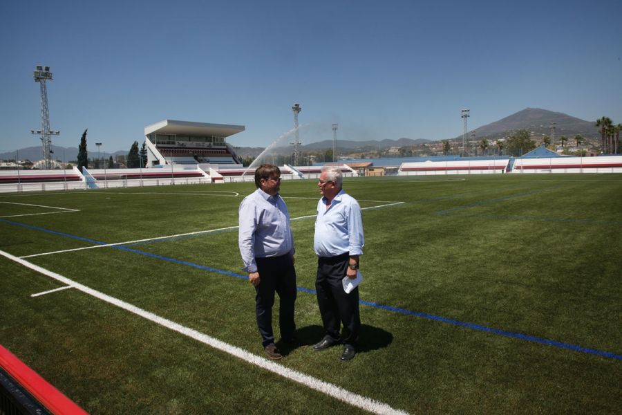 Imagen de la noticia El campo de fútbol del Estadio Municipal de San P…