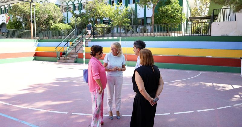 Marbella realiza más de un centenar de actuaciones de mantenimiento y mejora en los 26 colegios y las tres escuelas infantiles de la ciudad durante e…