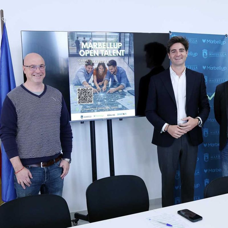 El Ayuntamiento impulsa una nueva edición de Marbellup Open Talent como espacio de colaboración entre emprendedores y empresas