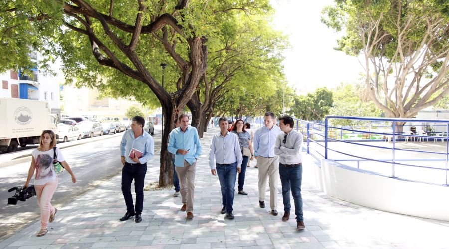 Las obras de la Avenida del Mercado cumplen el 90% de su ejecución