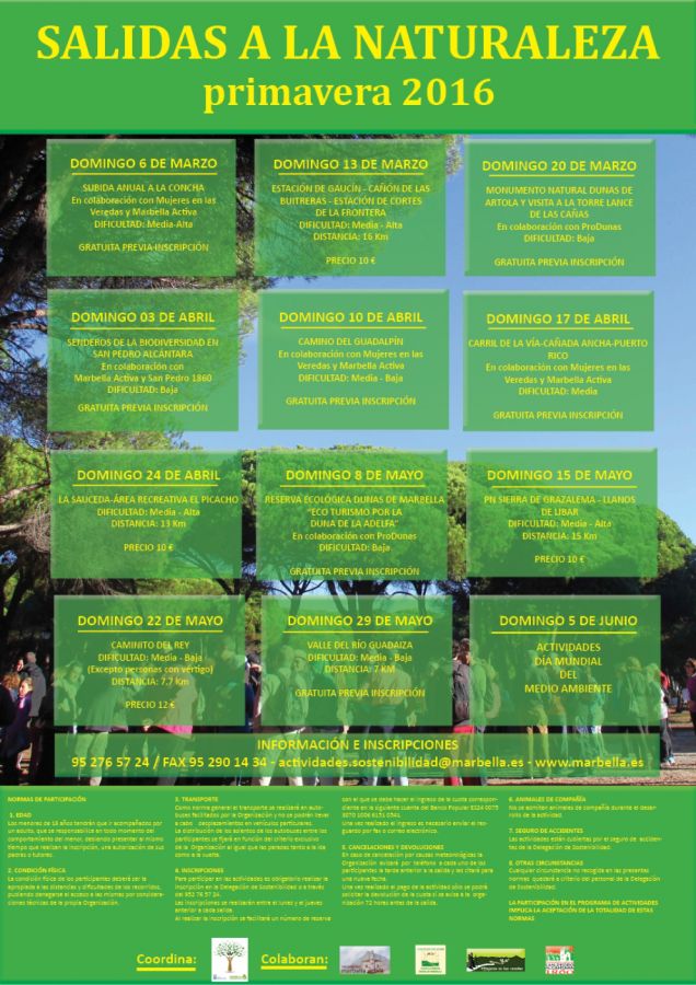 Imagen de la noticia El Ayuntamiento programa doce Salidas a la Natura…