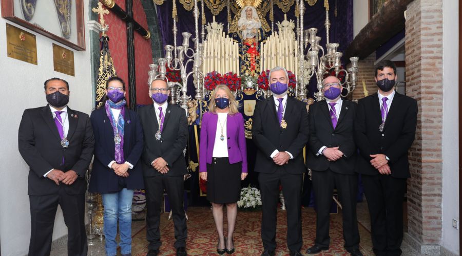 Marbella rinde culto al Nazareno en un Miércoles Santo marcado por la ausencia de salida procesional debido a la pandemia